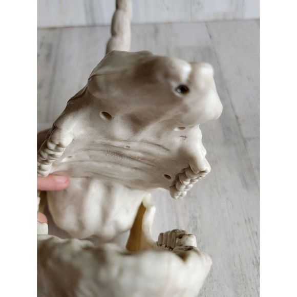Crazy bonez unicorn head skeleton scary Halloween prop decor - Picture 13 of 13